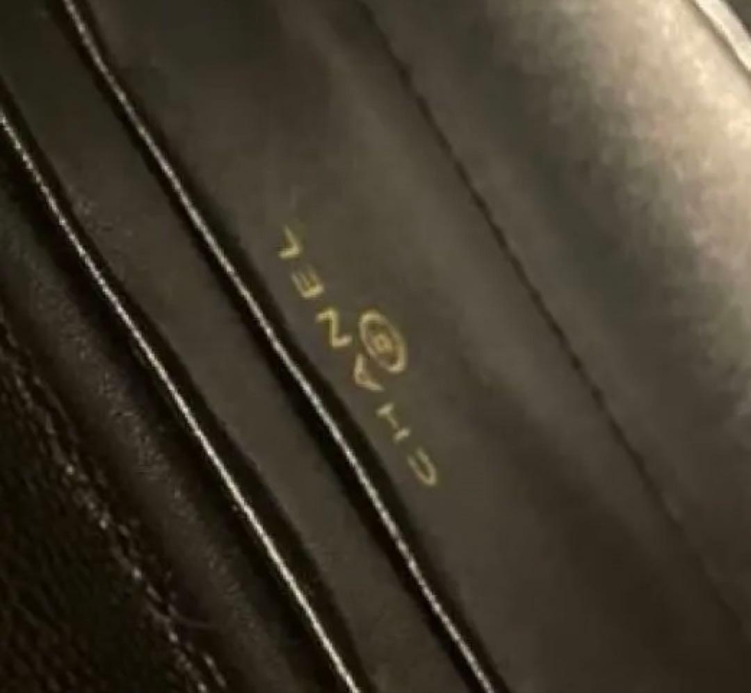 CHANEL チェーン　ショルダーバッグ ウォレットブラック ノベルティ