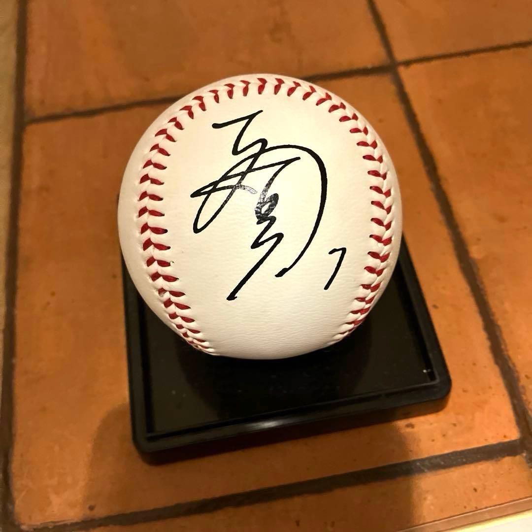 松井稼頭央　二岡智宏 サイン色紙　サインボール　6点セット！