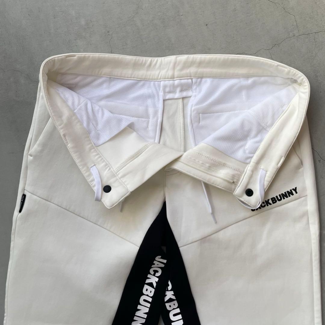 【美品】JACK BUNNY ジャックバニー ジョガーパンツ ホワイト メンズ4