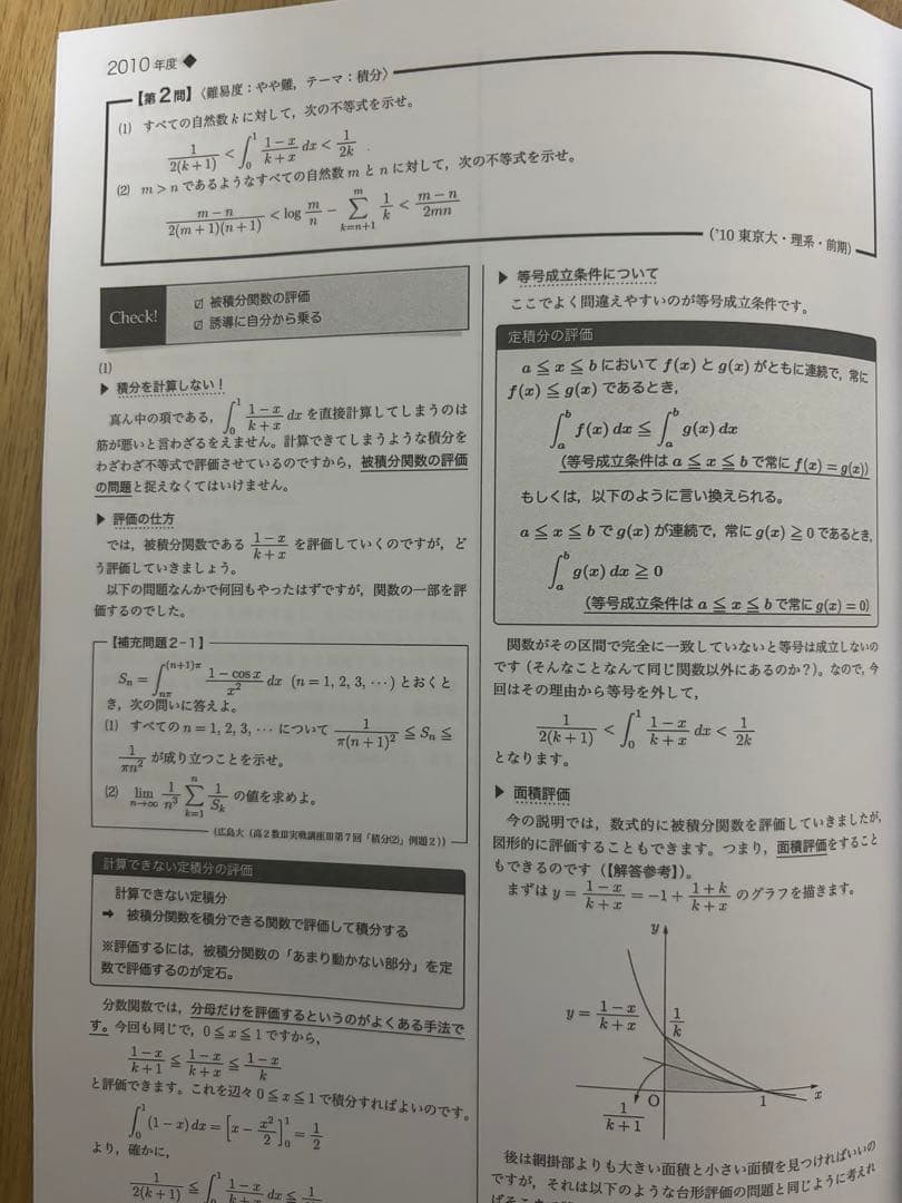 鉄緑会　数学　東大理系数学過去問解説 2010-2019(2012を除く)9年分