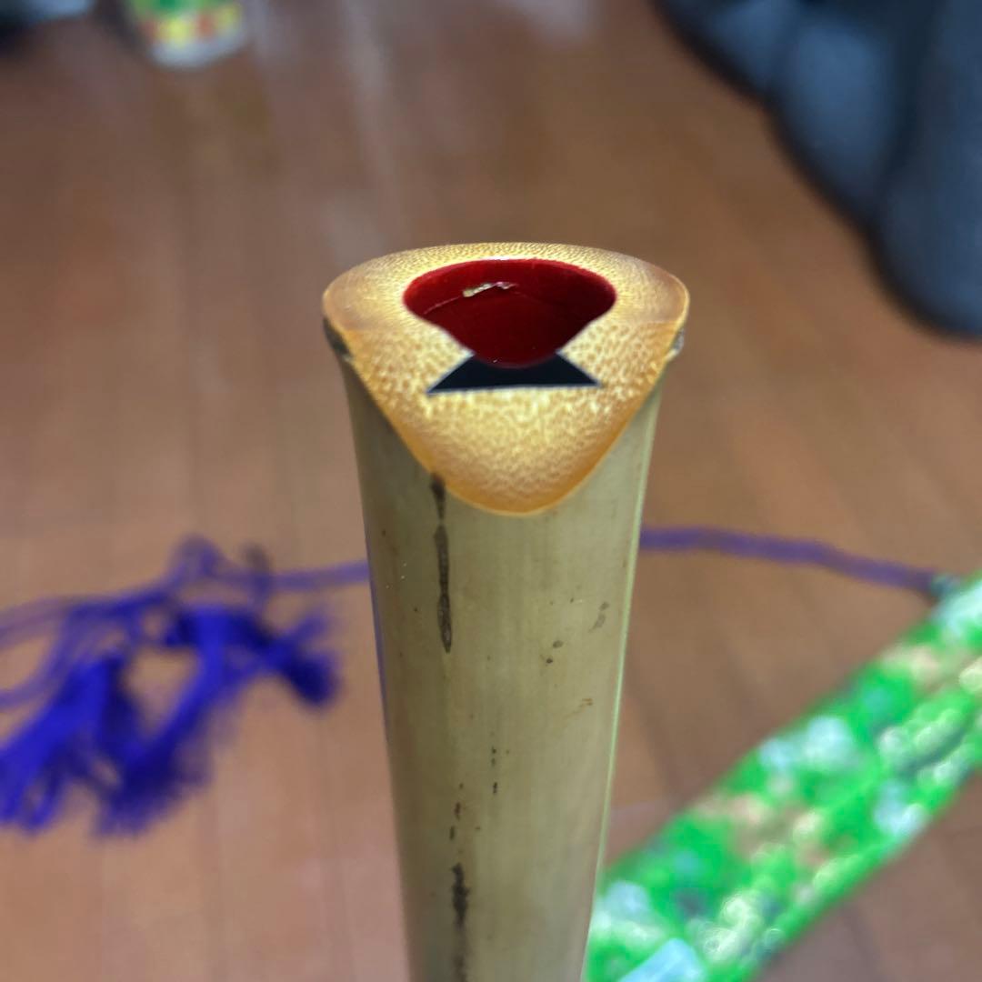 尺八　竹勇　３専用ケース付き