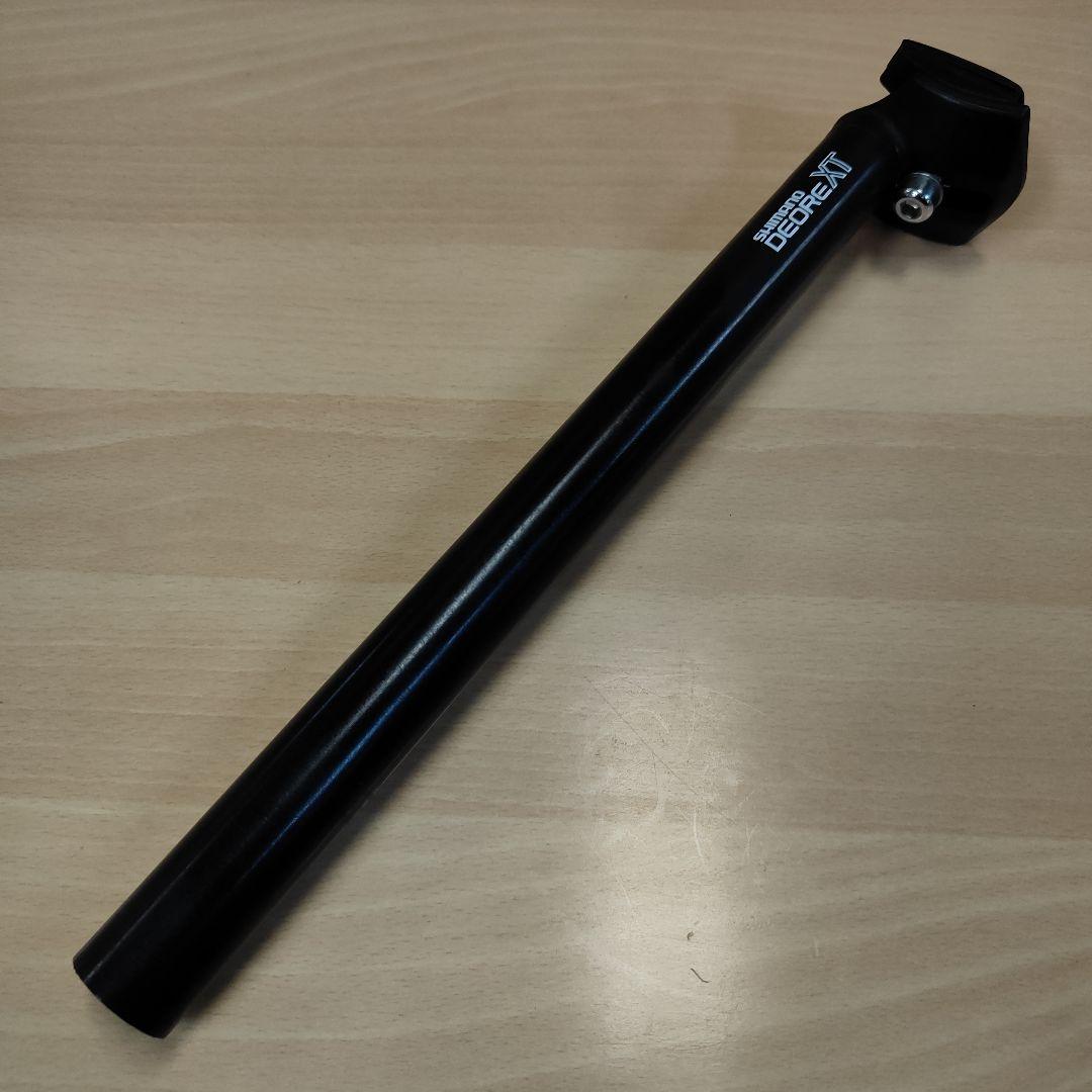 【レア】【新品未使用】シマノ XT クロモリ シートポスト