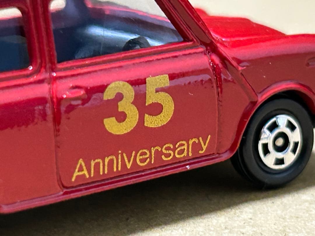 トミカ ミニクーパー クリヤマ模型 タミヤ 赤 ホイール銀