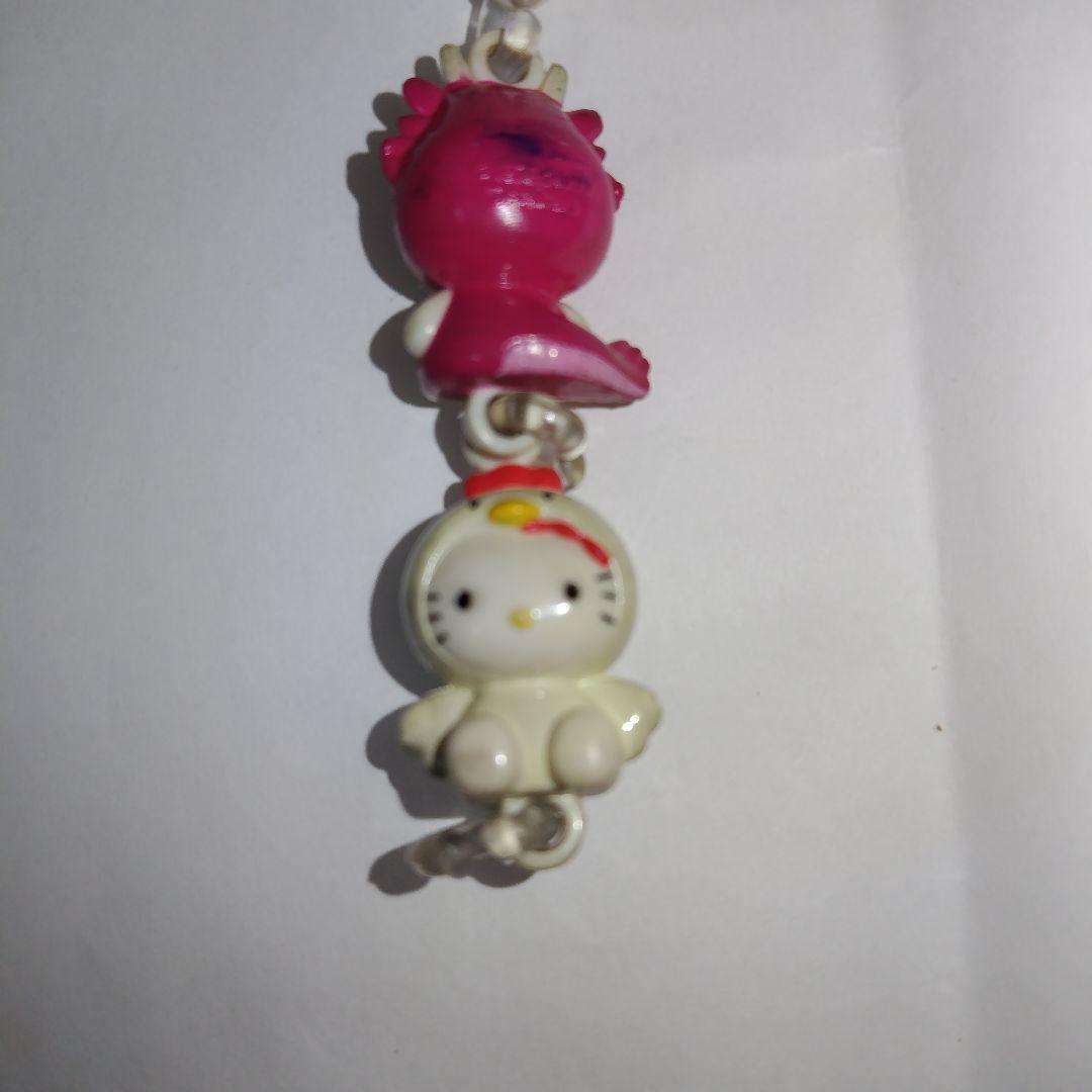 【希少】サンリオ　ハローキティ　干支 つながる　マスコット　平成レトロ