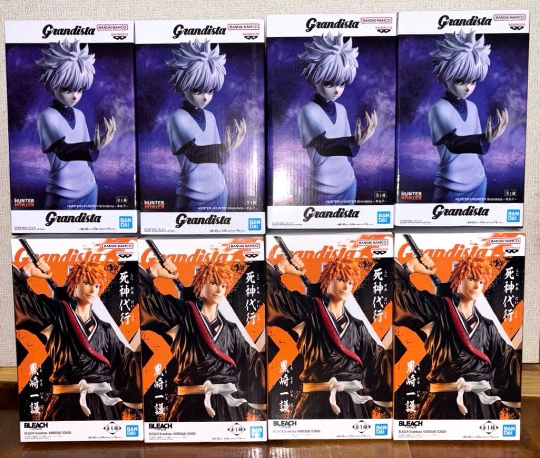 GRANDISTA ハンター×ハンター キルア　ブリーチ 黒崎一護　8点