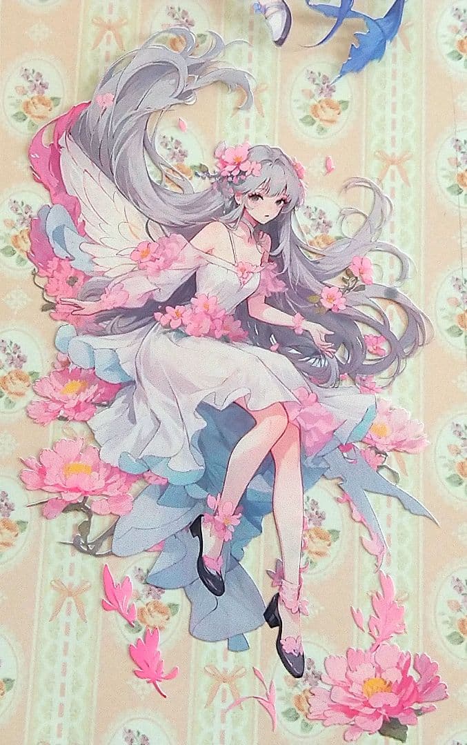 廃盤品✩J851＃花雾花汐(PET)晴惜春切り売り海外人物女の子AIマステ