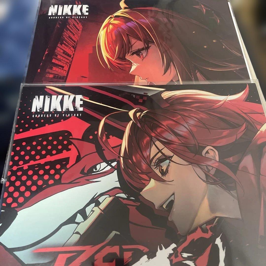 勝利の女神 NIKKE レッドフード LPプレイヤー & レコード 特典付き
